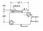 Microrruptor Subminiatura Jng Rv-161-1c25 1