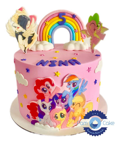 PamCakehouse Torta Artesanal My Little Pony Personalizada Mi Pequeño Pony 1