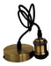 Chiaro Vintage Retro Bronze Pendant Lamp 4