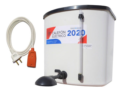 Ducha Calefon PVC Electric Shower Heater 20 Liters Complete Ful 0