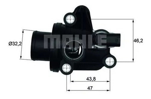 Original Mahle Thermostat for Mercedes Benz A160 / A190 W168 5