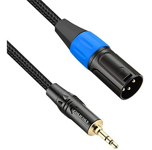 Jomley 3.5mm to XLR Cable, Unbalanced Mini Jack Stereo Adapter 0