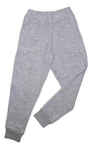 Limusin Pantalón Jogging Chupin Escolar Frisa Colegial Talle 4 Al 16 4