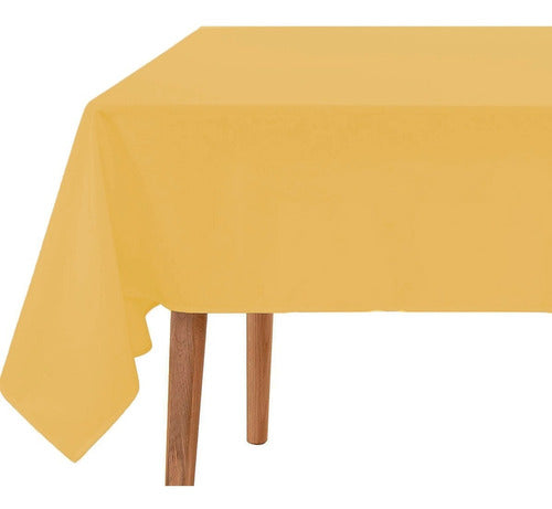 Tropical Mechanical Anti-Stain 2.00x2.00 Tablecloth in Various Colors 19