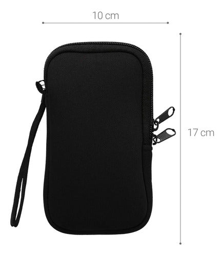 Kwmobile Funda De Neopreno Para Teléfono Tamaño L 6.5 Funda 3