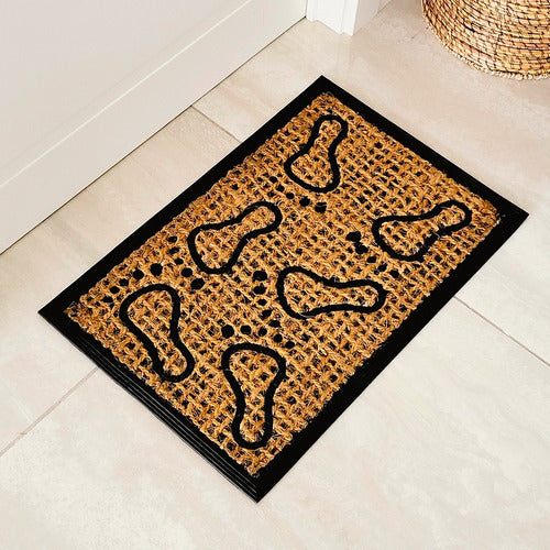 Buenos Aires Bazar Entry Coir Doormat with Rubber Backing 94