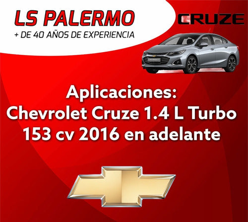 Chevrolet Kit Cambio De Aceite Cruze 1.4 T 3 Filtros + Valvoline 5W30 5