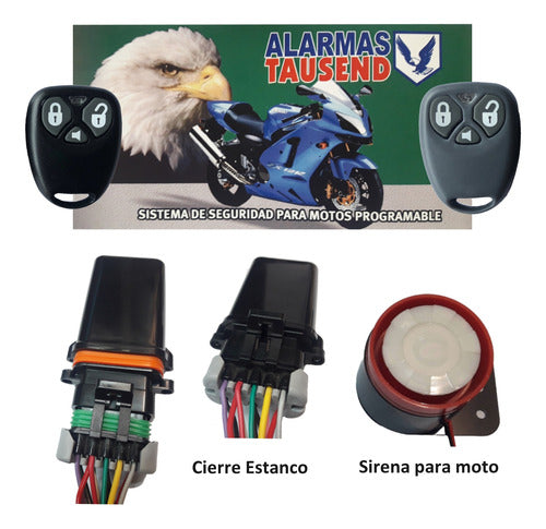 Tausend Alarma Para Moto Por Presencia 1