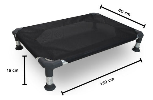 Simba Super Large Pet Bed Cucha Catre 130cm x 80cm x 3 1