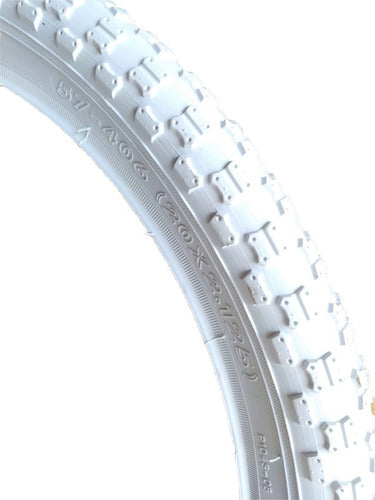 WANDAKING Bicycle Tire 20x2.125 White, Excellent Quality 0