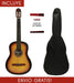 Classical Creole Guitar by Romulo Garcia CG100 with Red Finish + Case 29