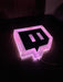 Cartel Led Rgb Logo Twitch 4