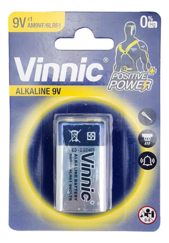 Vinnic Alkaline 9 Volts Battery 0