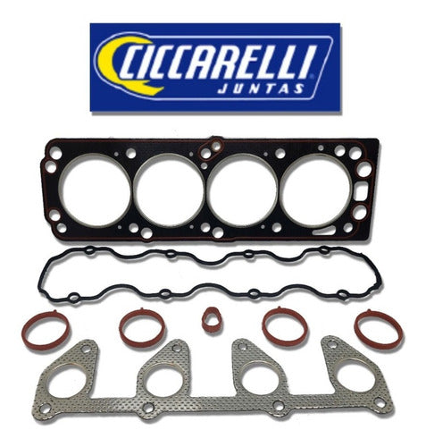 CICCARELLI Cylinder Head Gasket Set + Bolts Chevrolet Celta 1.4 1