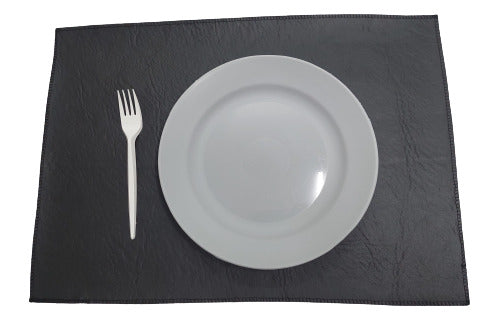 Bari Home Ecological Leather Table Mats Set of 4 5