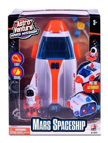 Astro Venture Mars Mission Nave Espacial Luz Sharif Express 1