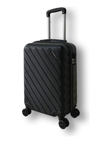 Travel Tech Valija Maleta De Mano Carry On Cabina Viaje Rígida 4 Ruedas 0