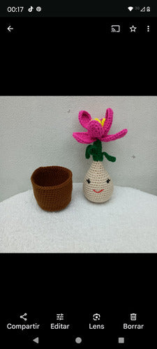 Muñeca Amigurumi Grande Coqueta 3