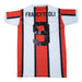 River Plate Tricolor 1980 Kids Jersey Set - Customizable with Player Numbers - Polyester Replica 3