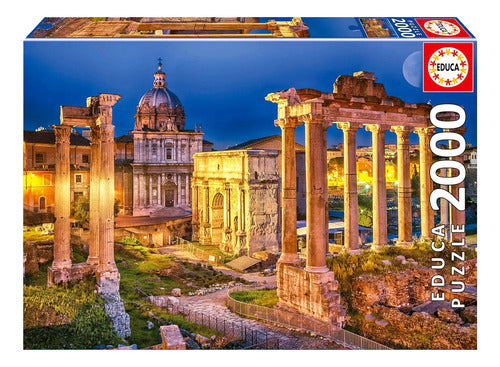 Educa Puzzle Foro Romano 2000 Pieces 0