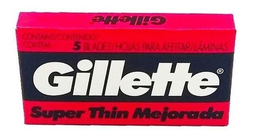 Gillette Super Thin Blades x 5 Refills 0