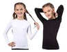 LUR Pack of 6 Thermal T-Shirts for Kids 0