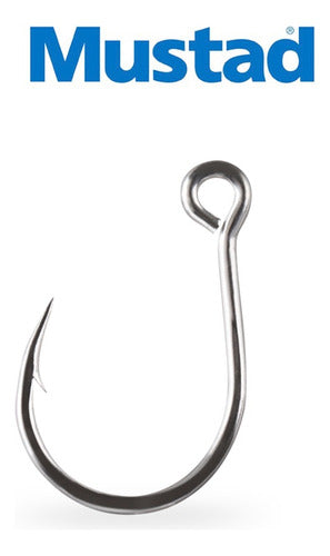 Mustad Anzuelo 10121NP 6/0 Inline Single Hooks Señuelos X5u 3