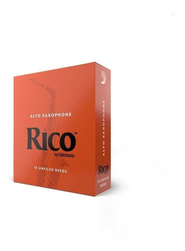 Rico By D'Addario Alto Saxophone Reeds 4.0 RJA1040 *10 0