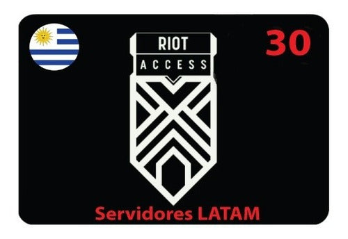 Riot Access Código League Of Legends Valorant Latam 30 0