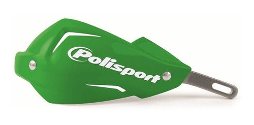 Polisport Touquet Green Handguards With Aluminum Core 0