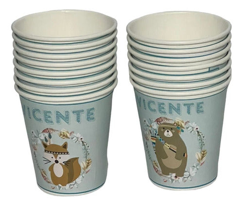 Personalized Polypaper Cups x 28 All Themes 5