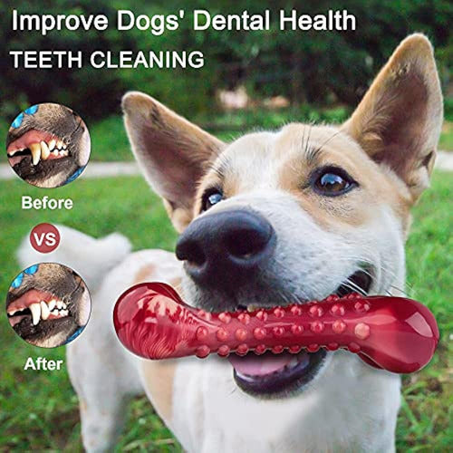 Jemesx Tough Dog Toys Nylon Durable Dog Bone Chew Toys for Aggressive Chewers - Large Breed 3