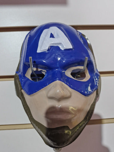 6 Masks Plastic Party Super Heroes 3