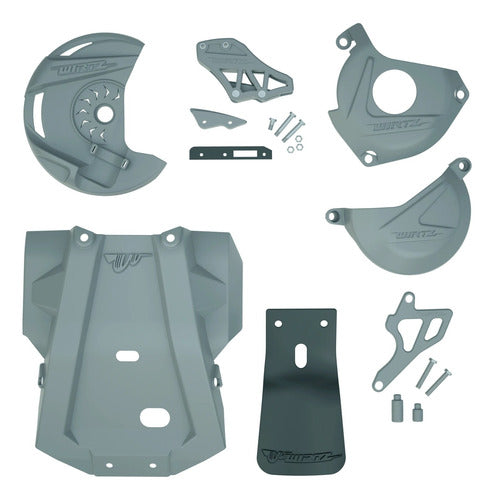 Complete Wirtz Kit for Honda Tornado XR 250 - Engine Protection Set 25