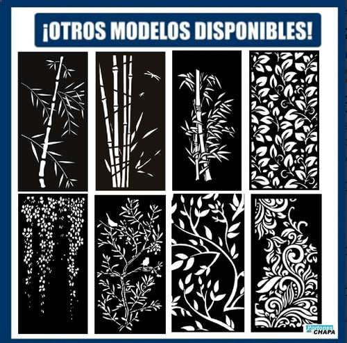 HGS Panel Decorativo De Chapa Calada 0.60x1.20 Diseño Roca Nº5 3