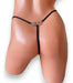 Temptation Lingerie Less Hilo En V Con Bijou Sexy 0