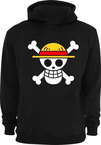 DL Diseño & Estampado Buzo Canguro One Piece Calavera Infantil 0