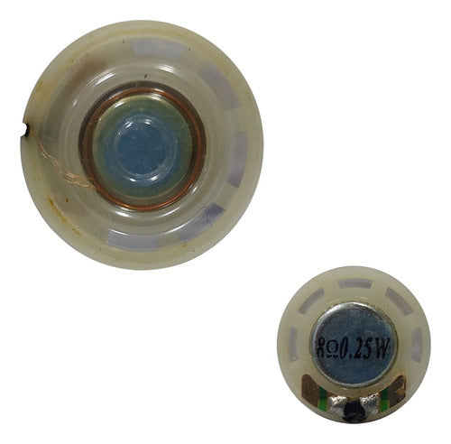 Sarasanto Ear Speaker Replacement 19.7mm 8ohms 0.25watts X Pair 0