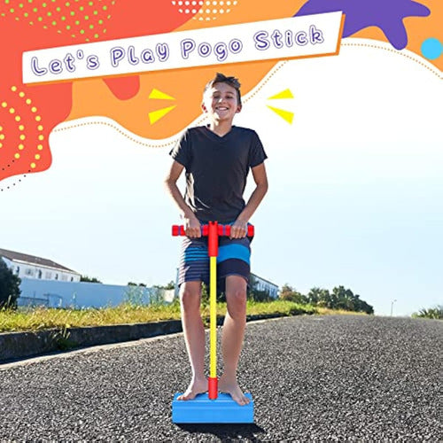 5-Piece Foam Pogo Jumper Stick Pogo Toy 6