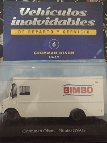 Coleccion Inolvidables De Servicio Grumman Olson Bimbo Nvo 0