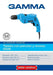 Gamma Power Drill and Angle Grinder Combo 650W + 750W 3