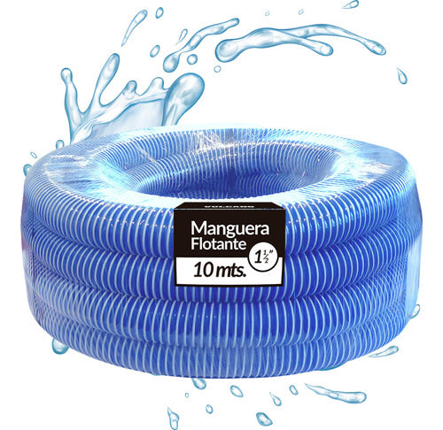 Vulcano Floating Hose 1 1/2" for Pools - 10 Meters 0