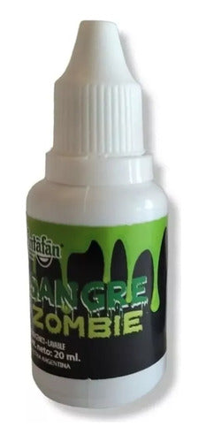 Sangre Zombie Falsa Artificial Maquillaje Halloween 20ml 0