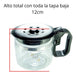 Adjustable Universal Glass Coffee Carafe Jar Cup Tall Lid 3