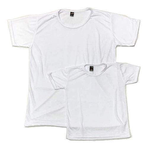 Pack of 6 Plain Sublimable Modal Spun Children's T-shirts Sizes 2 to 18! 0