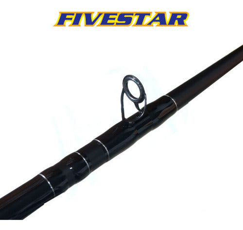 Fivestar Caña Fivestar Fs Boat 2,10mts 30-60lbs Embarcado Trolling 2