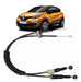 Kit X 2 Cables Selectora Cambios Duster Oroch Captur 1.6 16v 0