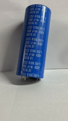 Nippon Shielded Electrolytic Capacitor 1800uF x 450V 105º 1