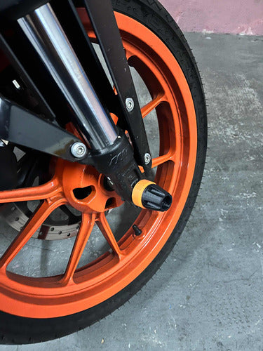 3Dimensionate Slider De Rueda KTM Duke 200 250 390 Tipo Kraft Defensa Tope 7