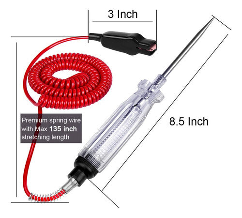 Jastind Premium 6 Automotive Circuit Tester Light Probe 1